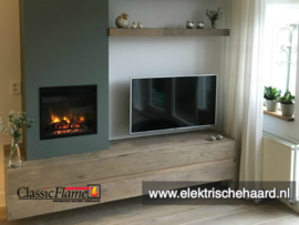 Classicflame Monaco 47 x 43cm - Elektrische inbouw sfeerhaard