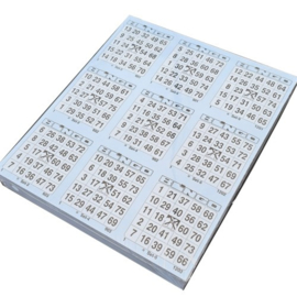 Bingobladen triple 500 vel per pak