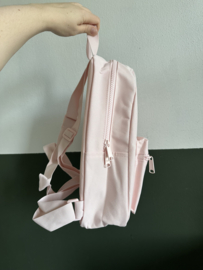 Rugzak roze met naam