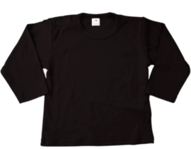 Basic longsleeve zwart