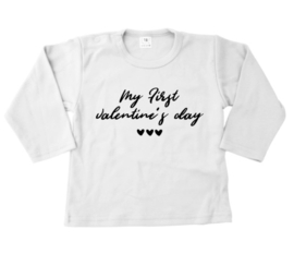 My first valentine's day shirt