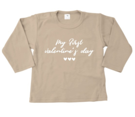 My first valentine's day shirt