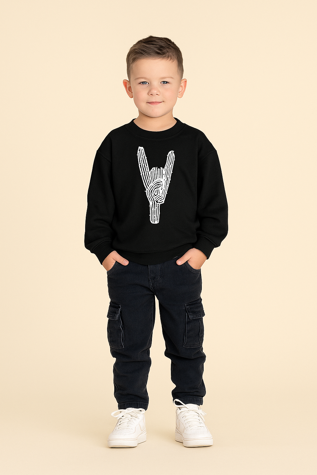 Rockin cactus sweater
