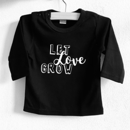 Kinder shirt Let love grow