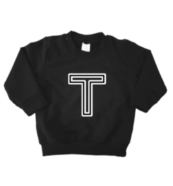 Letter sweater
