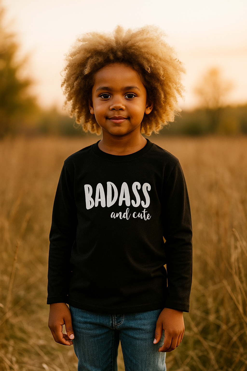 Badass and cute shirtje