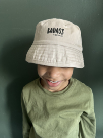 Bucket hat voor kinderen creme