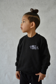 No hate zone sweater