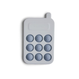 Press Toy Telefoon Blauw | Mushie