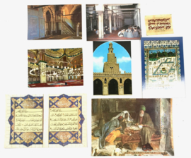 Pack asst Islamic postcards