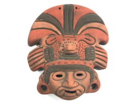 Aztec mask 22cm stone