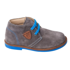 Bambini Glimlach Grijs Suede