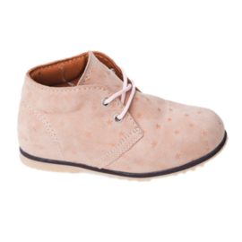 Bambini Kunstenaar Roze Ster Suede