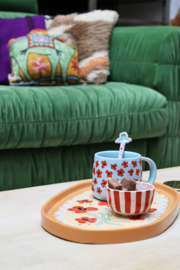 ATLITW mini bakje vogel met strik