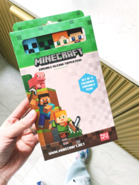 Minecraft set van 4 uitwisbare pennen