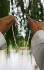 ATLITW multi kralen ketting