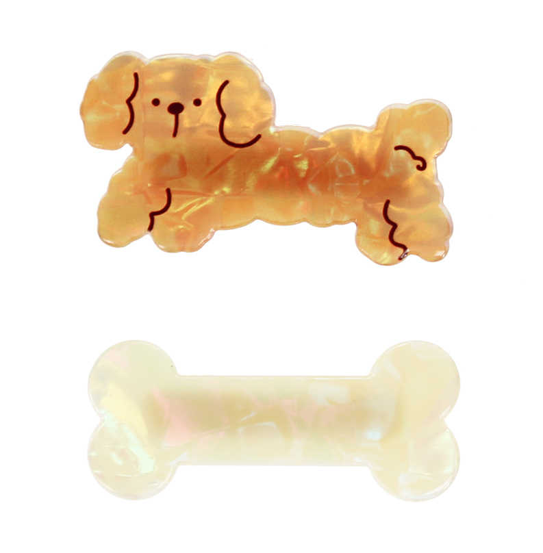 Rex London haarspeldjes dog and bone