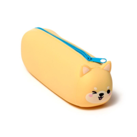 Siliconen etui shiba inu hond