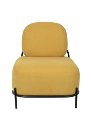 Polly lounge chair geel