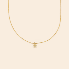 Rebelle Amsterdam shiny star necklace