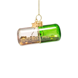 Vondels kerst ornament succes pill