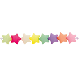 Rico Design kralen sterren pastel mix