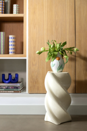 &Klevering pillar bijzettafel marshmallow off white