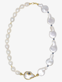 Vintouch Italy The Eye blue sapphire parel ketting
