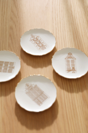 &Klevering small borden set gold canal house
