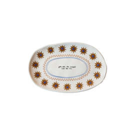 ATLITW ovaal bordje the sunset and the sea