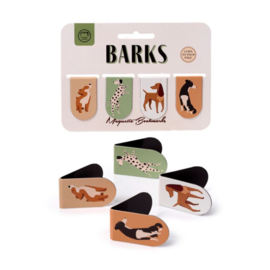 Magnetische boekenleggers honden
