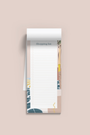 Paper Prints noteblock Shopping list