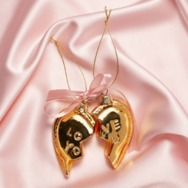 Vondels kerst ornamenten set love you
