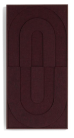 Coco Maison Jace schilderij bordeaux