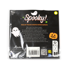 Halloween servetten pompoen