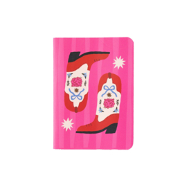 ATLITW Mini softcover notitieboekje Western Boots