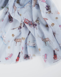 Fable England royal ditsy sjaal