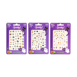 Nagelstickers spooky halloween
