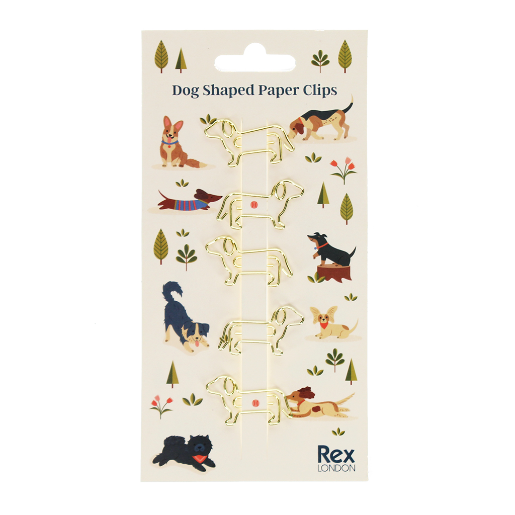 Rex London teckel paperclips