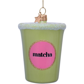 Vondels kerst ornament matcha to go
