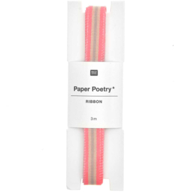 Rico Design geweven lint met strepen