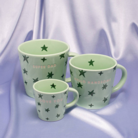 Vondels tea cup 350 ml super dad light green