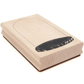 Rico Design stempel glazen stolp
