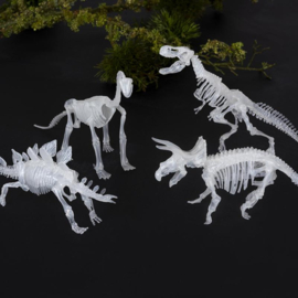 DIY dinosaurus glow in the dark skelet triceratops