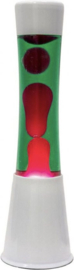 Lava lamp wit groen rood