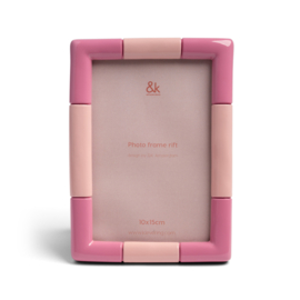 &Klevering fotolijst rift candy pink large