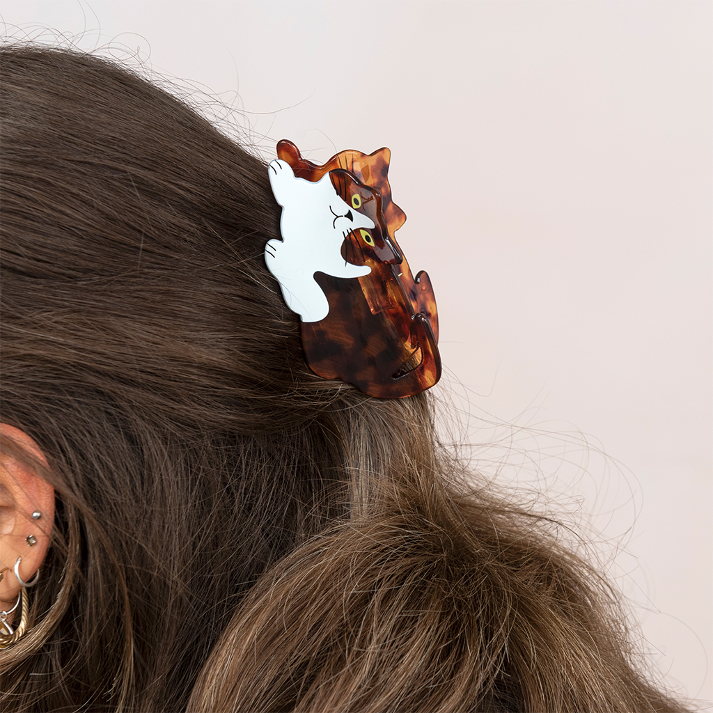 Rex London haarklem kat