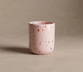 Egg Back Home party espresso cup 70 ml + eierdop roze