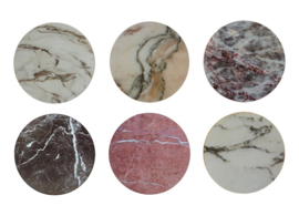 &Klevering coaster marble onderzetters
