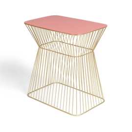 Bold Monkey No Offence side table old pink